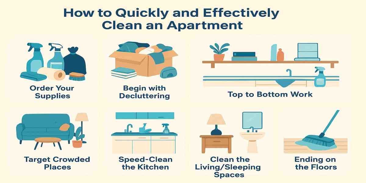How to Effectively Clean an Apartment Fast