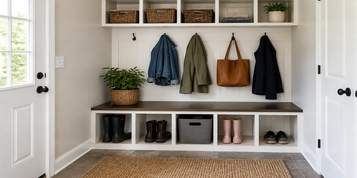 Simple Ways to Keep Your Mudroom Clean and Organised