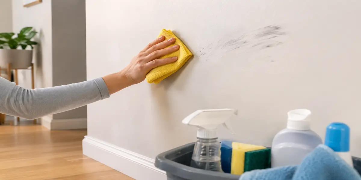 How to Remove Scuff Marks from Walls Without Damaging Paint